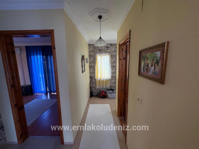 3+1 Villa Zum Verkauf Auf Einem 500 M² Großen Grundstück In Dalyan Gülpınar