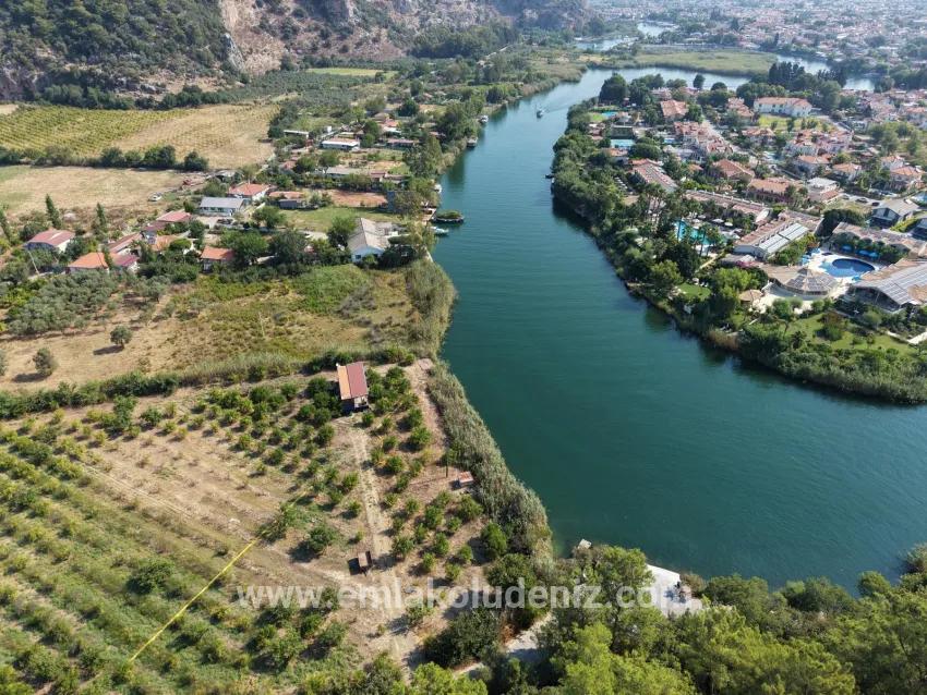 Im Köyceğiz Çandır Mahallesinde kanala sıfır 20.000m2 satılık Feld