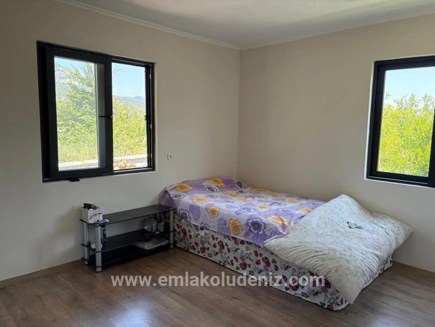 Freistehendes Holzhaus Mit 120 M² Wohnfläche Auf Einem 2500 M² Großen Grundstück In Der Gegend Von Dalyan Karadağ
