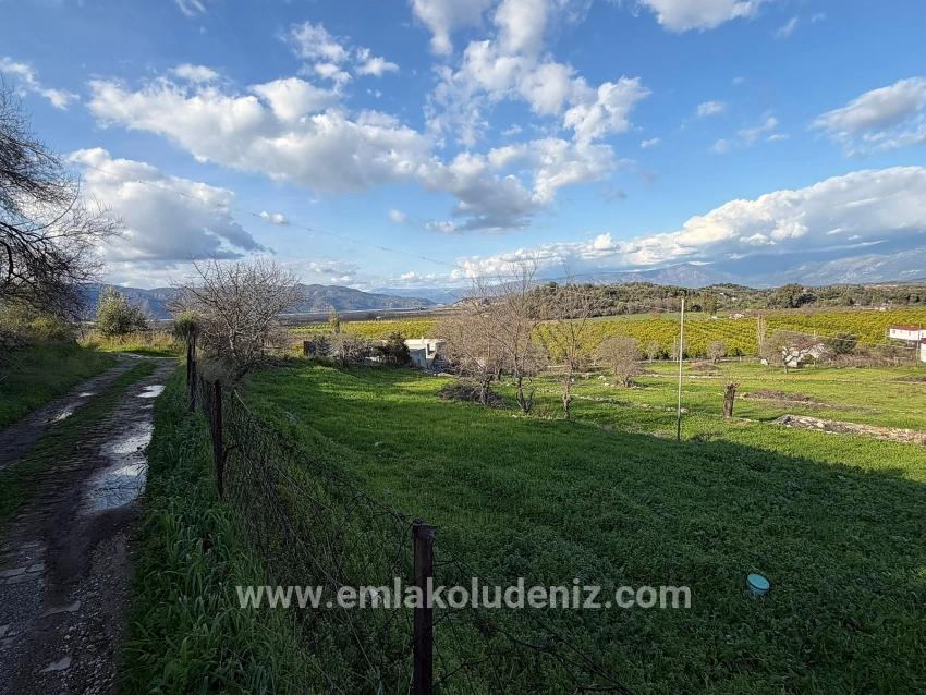 11.230 M² Großes Grundstück Mit Seeblick In Dalyan Zu Verkaufen.