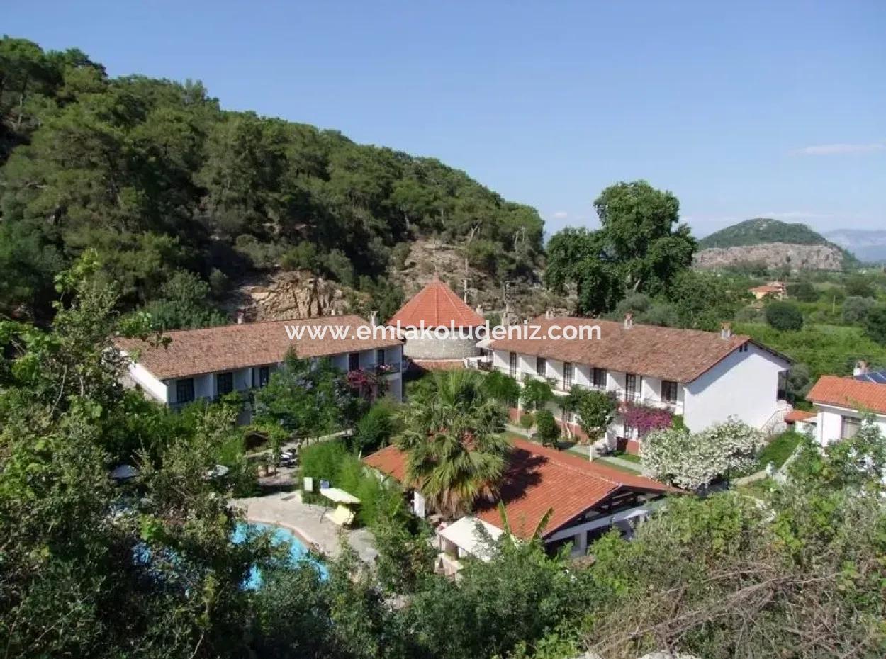 5000M2 In Dalyan-Köycegiz, Dalyan, Dalyan Immobilien-Hotel Zum Verkauf Mit 30 Zimmern, Auf Einem Grundstück