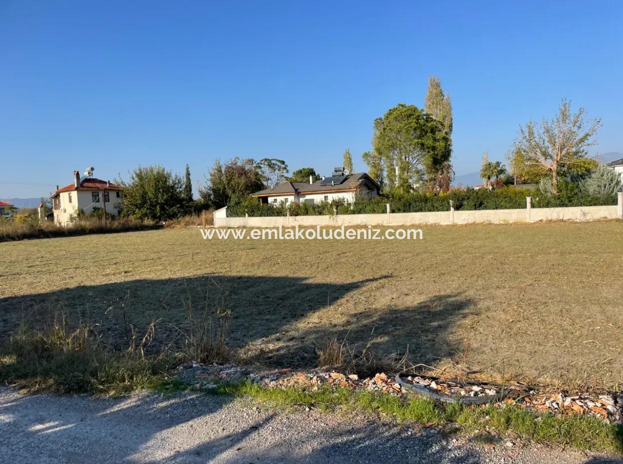 4 Parzellen Nebeneinander In Der Nähe Des Zentrums In Dalyan 2140M2 Grundstück Zum Verkauf