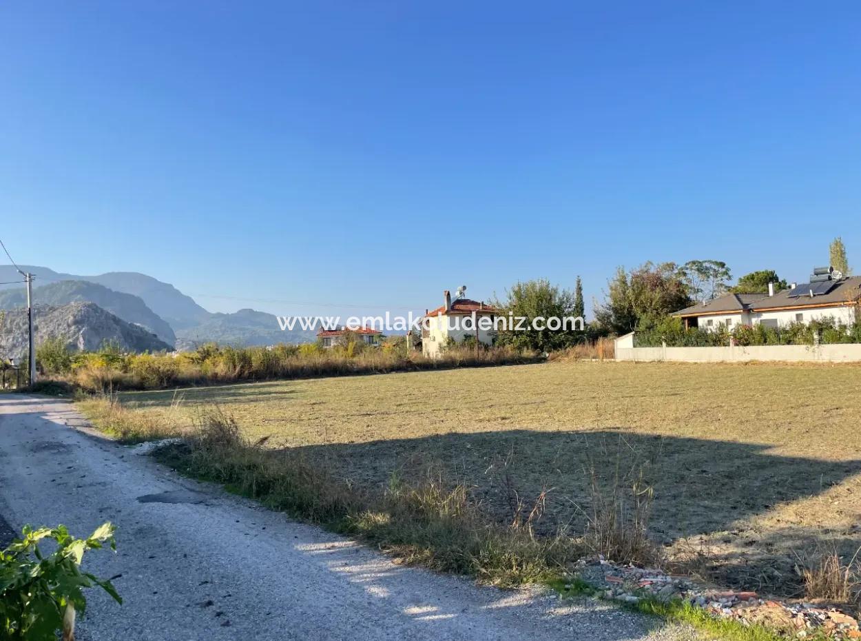 4 Parzellen Nebeneinander In Der Nähe Des Zentrums In Dalyan 2140M2 Grundstück Zum Verkauf
