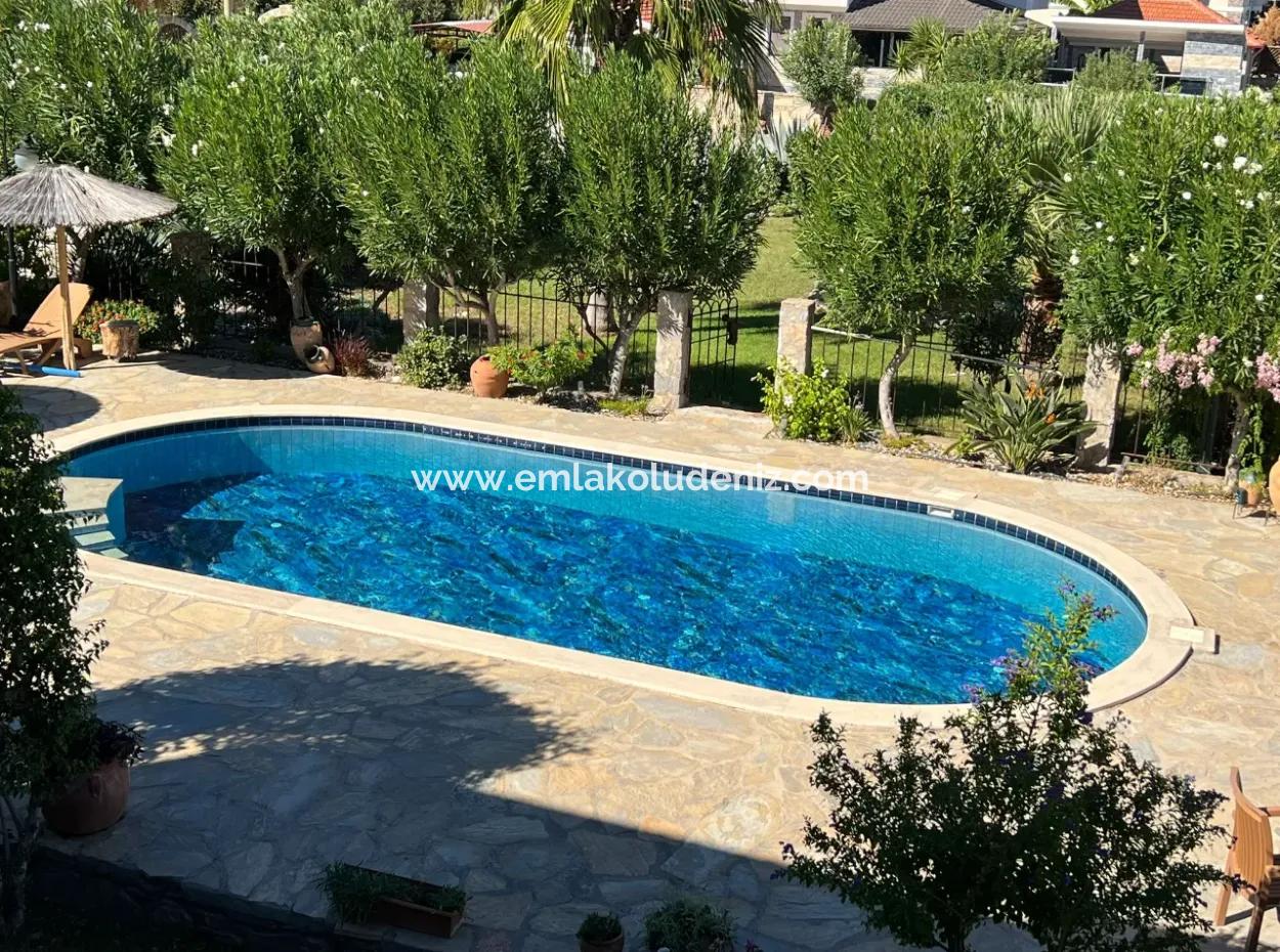 Steinvilla Zum Verkauf Auf Einem 580M2 Großen Grundstück In Gulpinar, Dalyan