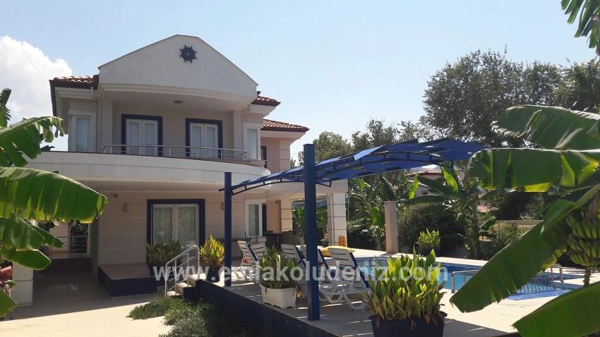 4+1 Villa For Sale In Dalyan Gülpınar, 573m2