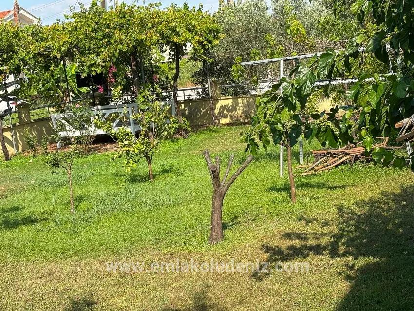 Dalyan Gülpınar 1000m2 Plot Of Land Inside 4+2 For Sale Villa