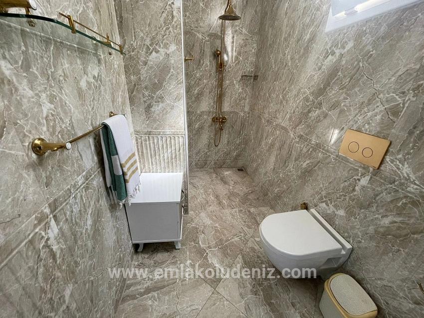 Vip Villa For Sale In Gökbel, On A 5000m2 Plot With Full Sea View.