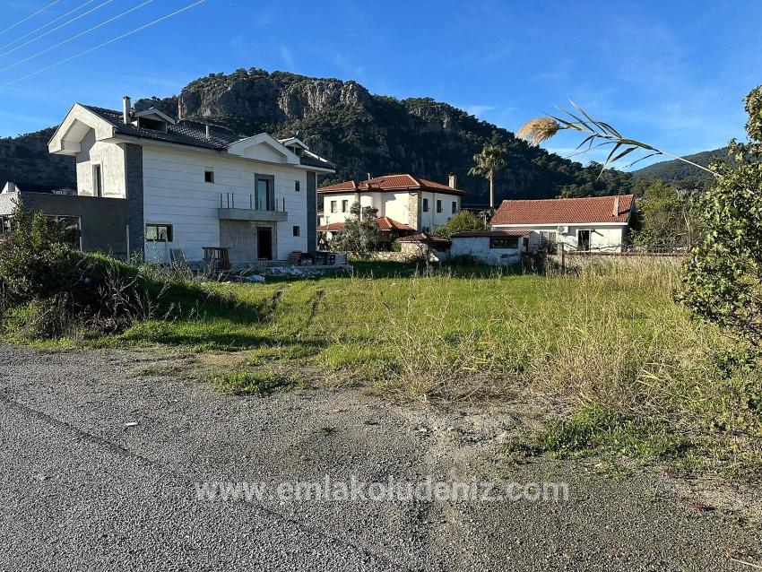 841m2 Plot Of Land For Sale In Dalyan Gülpınar With 15% Zoning.