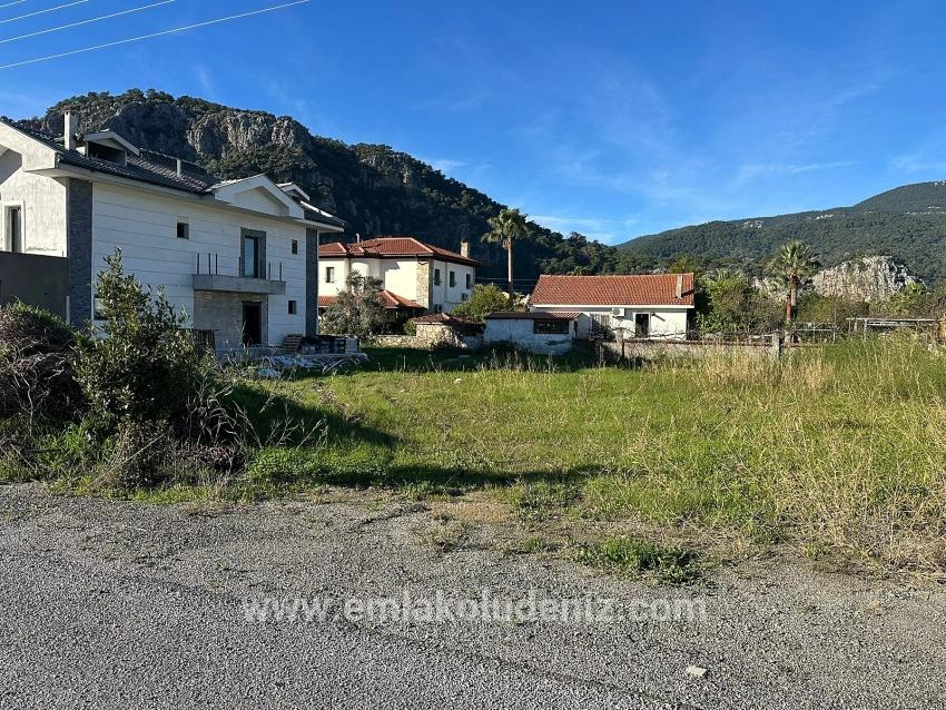 841m2 Plot Of Land For Sale In Dalyan Gülpınar With 15% Zoning.