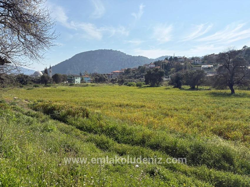 2,023 M² Plot Of Land For Sale In Çandır Village, Köyceğiz, With Shared Ownership And Voluntary Partition.