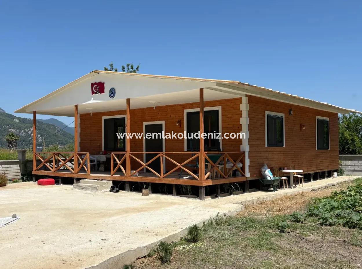 120M2 Detached Wooden House In A 2500M2 Field In Dalyan Karadağ