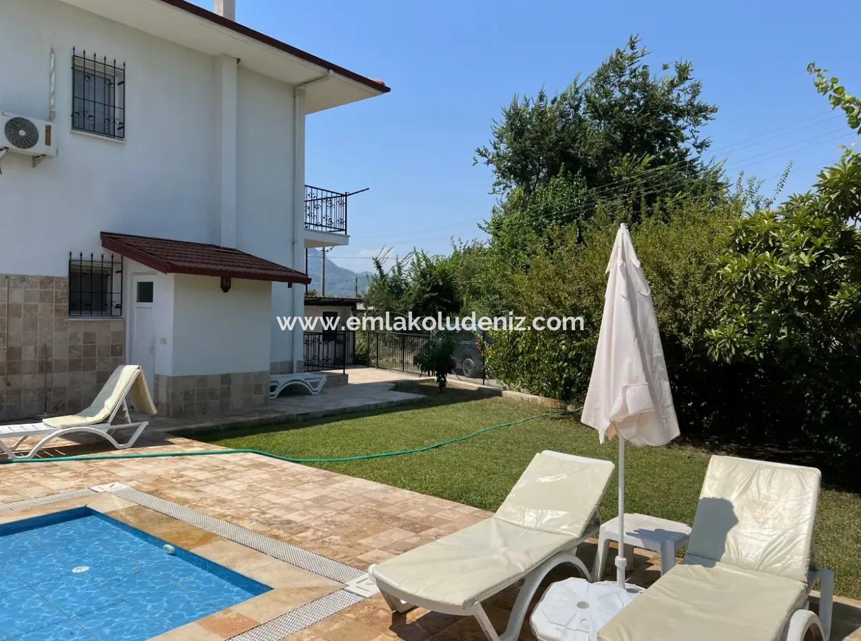 3 1 Villa For Sale In A Plot Of 600M2 In Dalyan