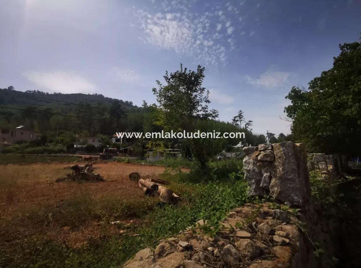 1245M2  Land For Sale In Marmaris Çamlı
