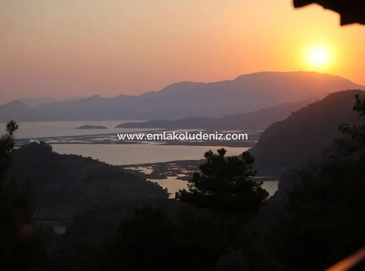 Villa Gokbel Dalyan Iztuzu Villa For Sale With Full Sea View For Sale In Gokbel