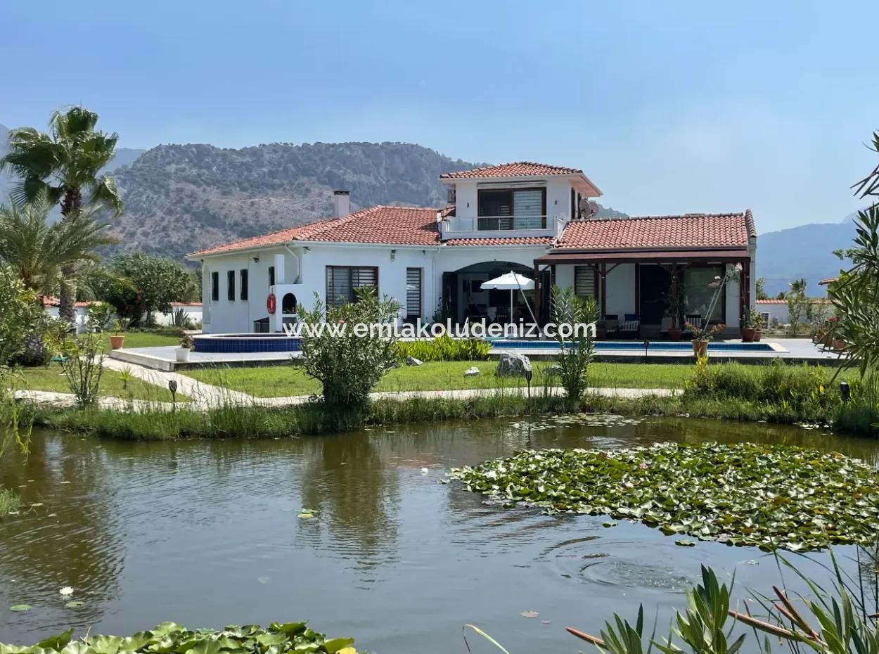 Dalyan 4 1 Luxury Villa For Sale In 7000M2 Land