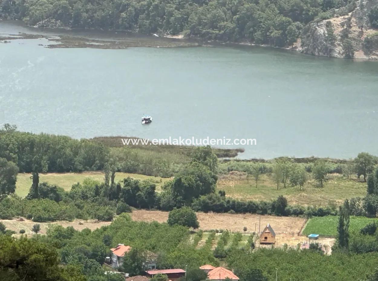 Land For Sale In Çandır With Lake Sea View