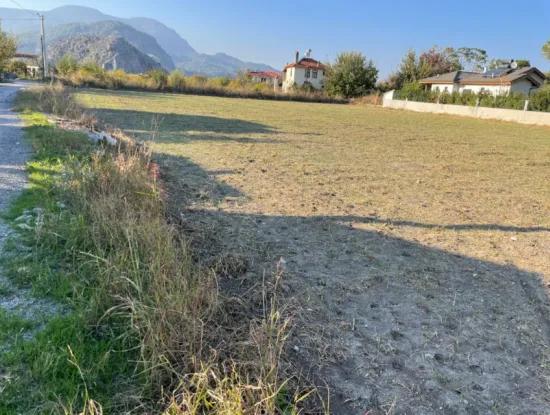 4 Parcels Side By Side Close To The Center In Dalyan 2140M2 Land For Sale