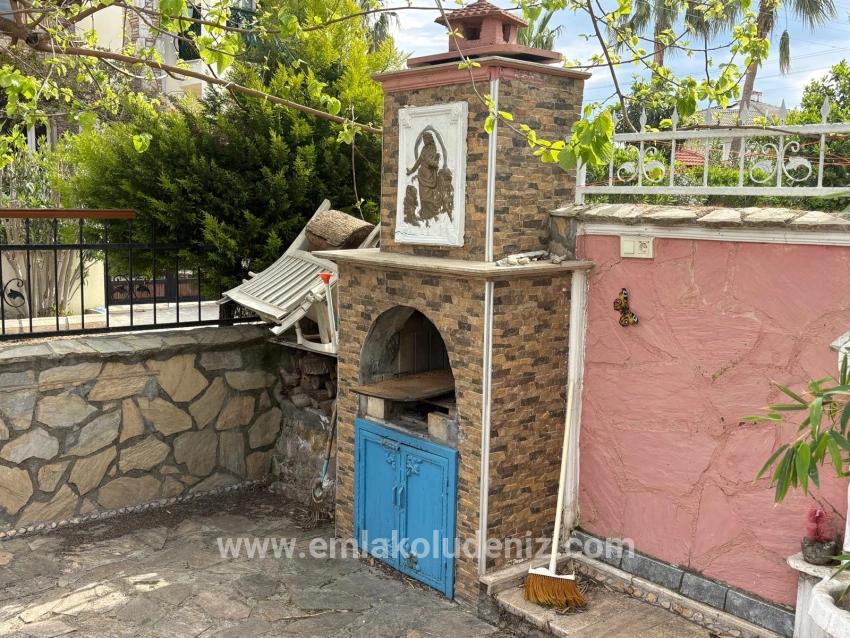 Dalyan Gülpınar'da 500m2 Arsa İçerisinde 3+1 Satılık Villa
