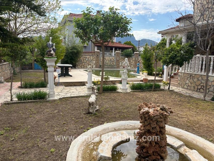 Dalyan Gülpınar'da 500m2 Arsa İçerisinde 3+1 Satılık Villa