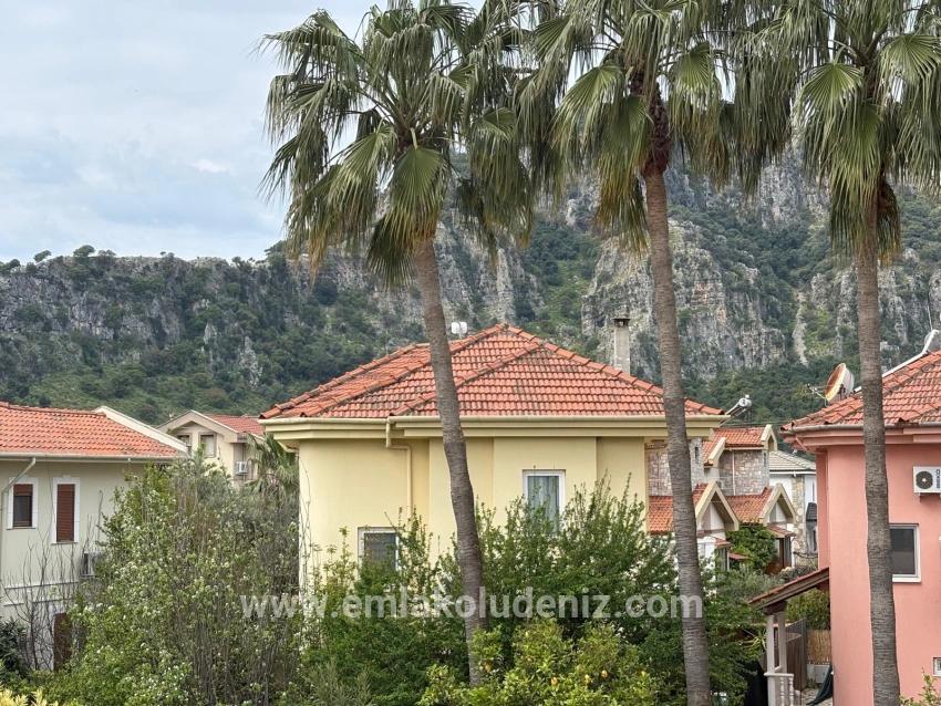 Dalyan Gülpınar'da 500m2 Arsa İçerisinde 3+1 Satılık Villa