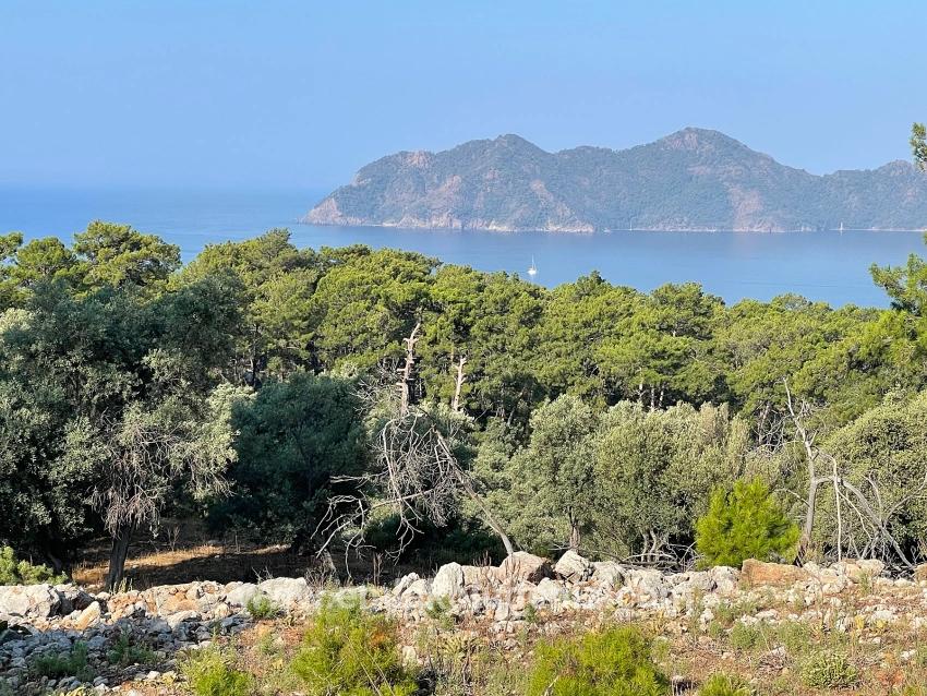 Ekincik Çandır Arasın'da Deniz Manzaralı Kelepir Emlak Satılık Arsa