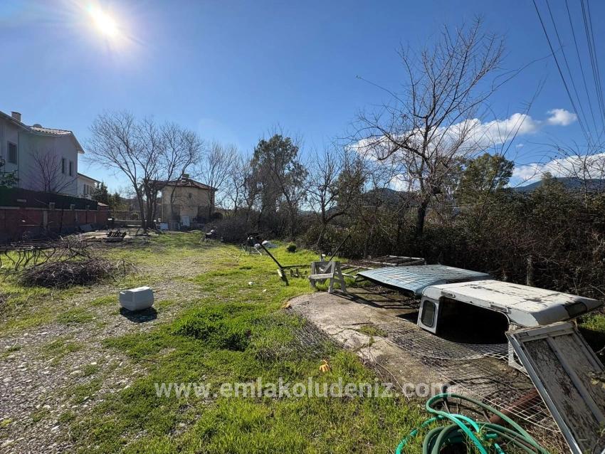 Dalyan'da 550m2 %15+30 İmarlı Satılık Arsa