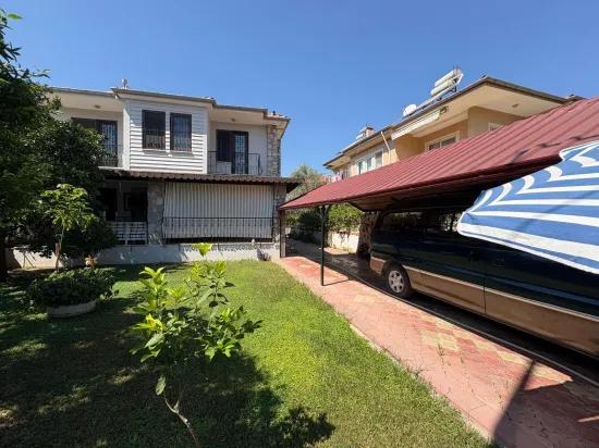 Dalyan Merkezde 300m2 arsa İçinde 3+1 satılık villa