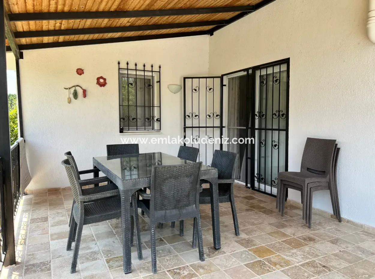 Dalyan'da Köşebaşı 600M2 Arsa İçerisinde 3+1 Satılık Villa