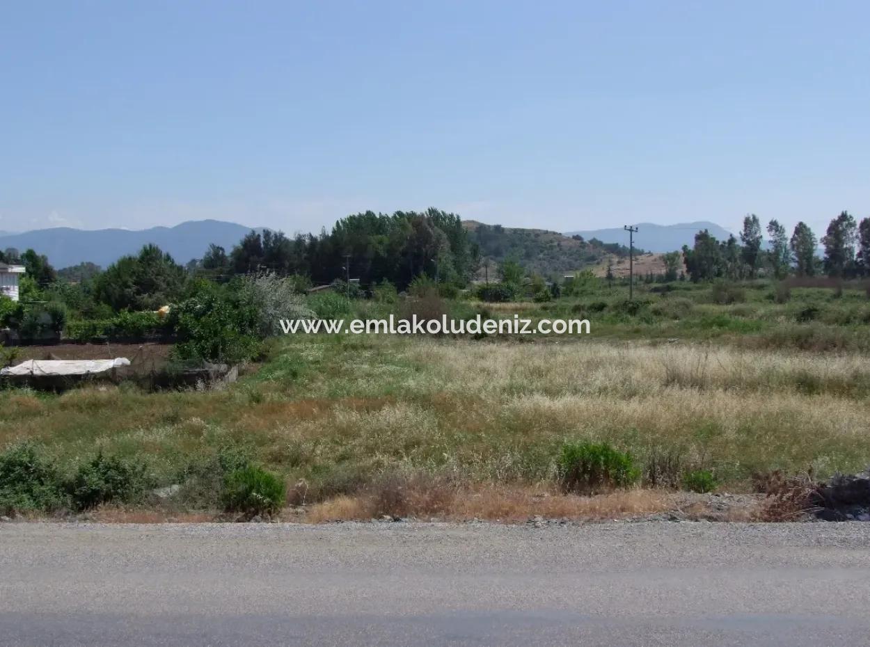 Fethiye Satılık Ticar Arsa Anayola Sıfır 2500M2 Satılık Kelepir Arsa