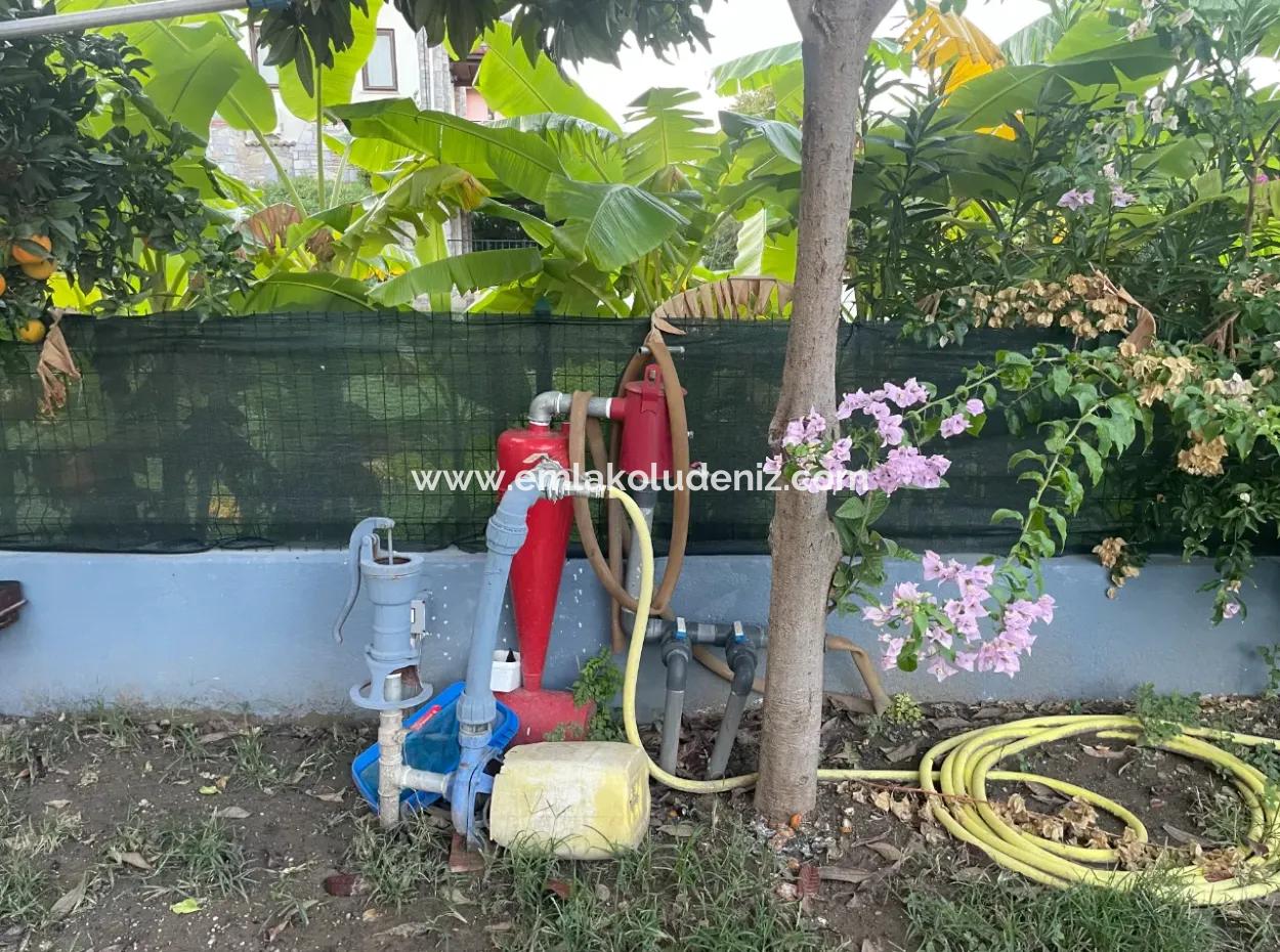 Dalyan Gülpınar 500M2 Arsa İçinde Köşebaşı Satılık 3+1 Villa