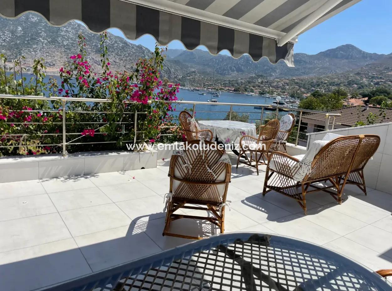 Selimiyede Denize Yakın Deniz Manzaralı 448M2 Arsa İçinde Satılık Apart Otel