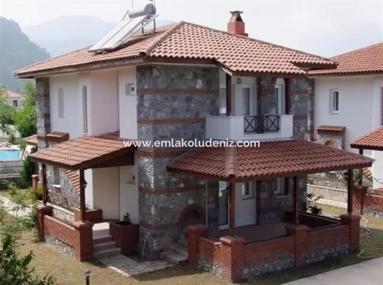 Dalyan'da Site İçerisinde 3+1 Satılık Villa